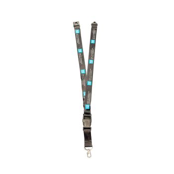 NORCAP Lanyard in RPET Black 